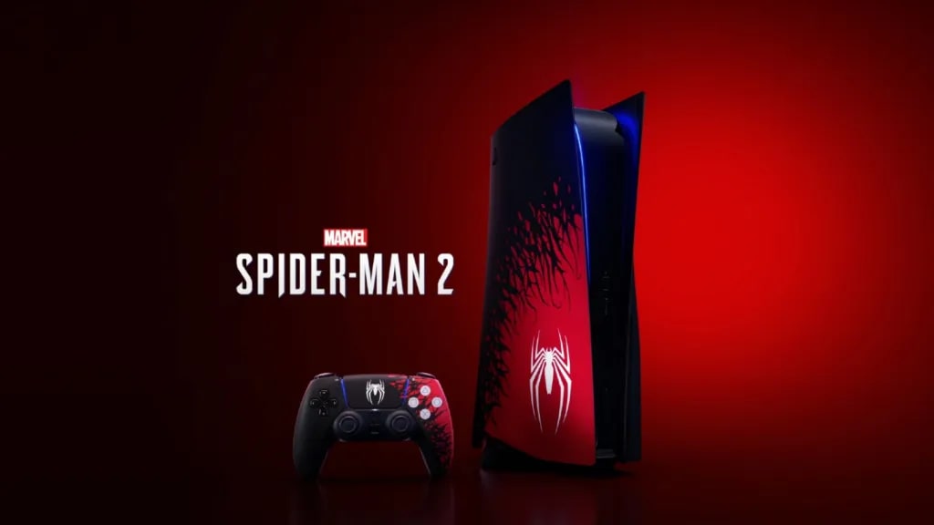 Представлен набор Spider-Man 2 Ps5, Dualsense и обложки консоли