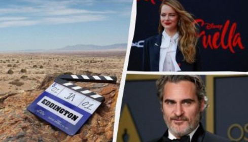 Лауреаты «Оскара» Эмма Стоун и Хоакин Феникс официально возглавят фильм «Эддингтон»